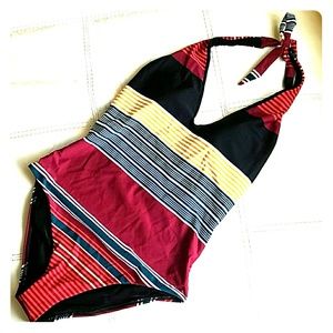 ANN TAYLOR- BEACH ONE PIECE SWIMSUIT